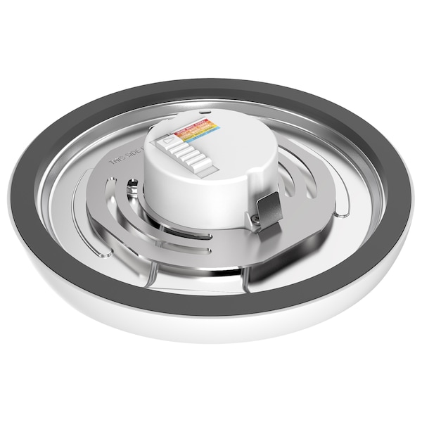 Blink Pro 11W 7 In. LED Fixture - CCT Selectable - Round Shape - White Finish - 120V